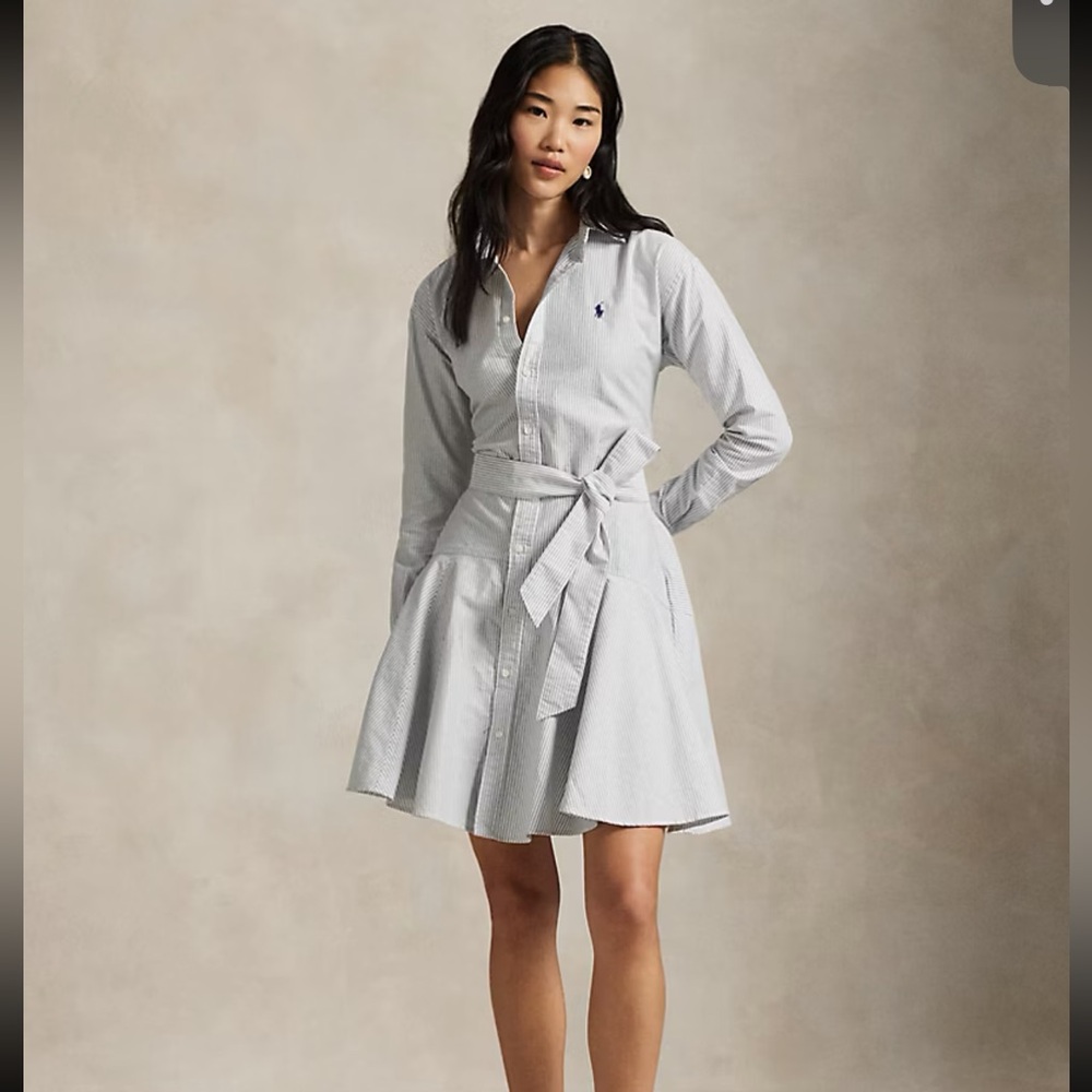 NWT Polo Ralph Lauren Oxford Shirt Dress